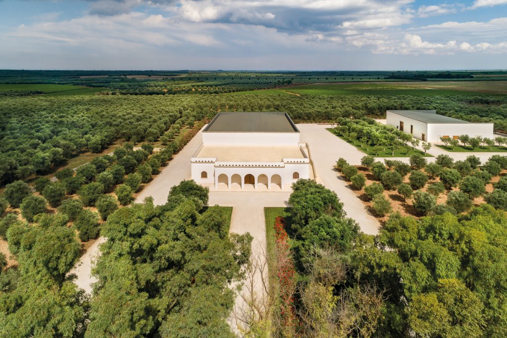 Panoramafoto von der Masseria Altemura.